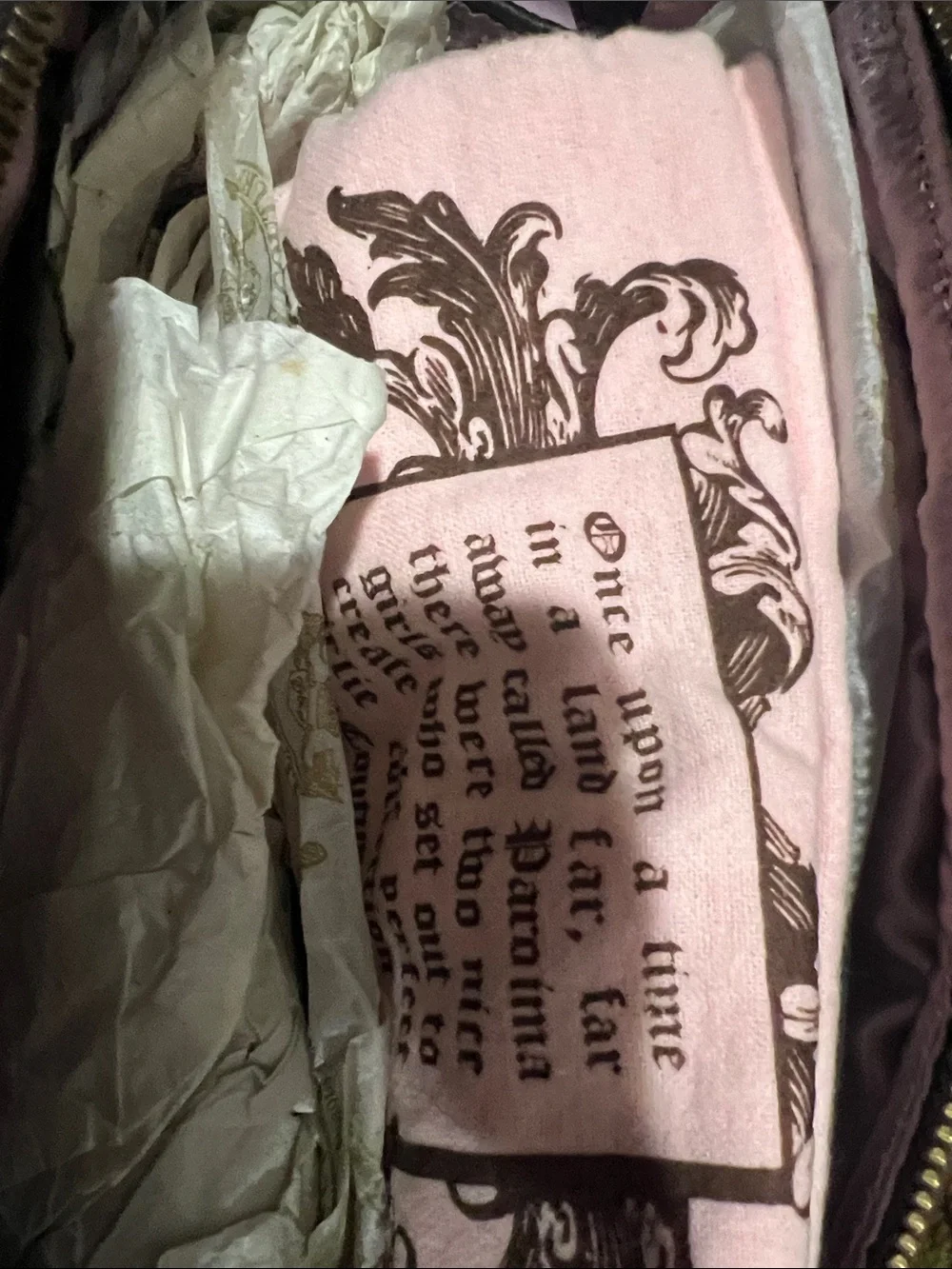 Vintage New Juicy Couture bowler purse
